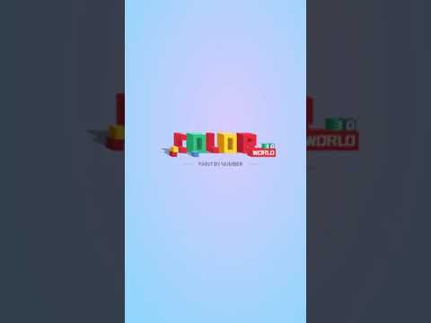 Color World 3D：Paint By Number Video