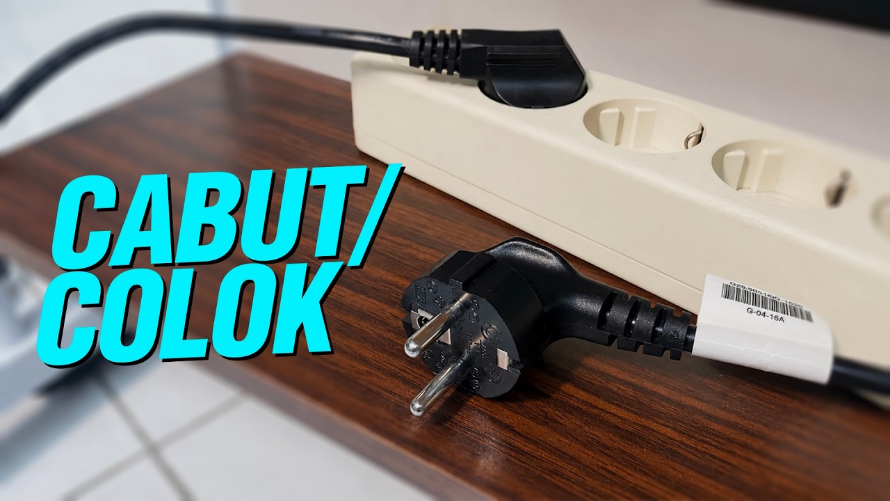 JANGAN CABUT PC KAMU.... atau cabut aja?