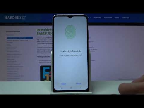 Cómo poner una huella digital en SAMSUNG Galaxy F12