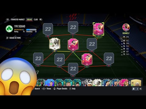 198 RATED! THE HIGHEST RATED TEAM ON FIFA 22 ULTIMATE TEAM