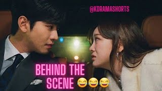 Download lagu [ENG] The first kiss scene 😂/ Behind the scenes / Business Proposal kdrama #kdrama #businessproposal mp3