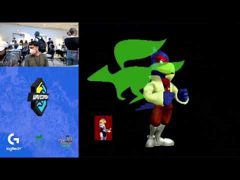 WaveDash 2023 Winners Round 1 - rom (Sheik) Vs. amor (Falcon) - SSBM Tournament