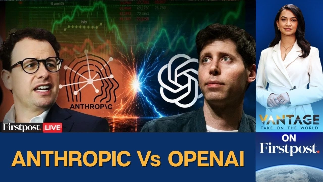OpenAI vs Anthropic LIVE: The $1 Trillion AI IPO Battle | Vantage on Firstpost | 4K
