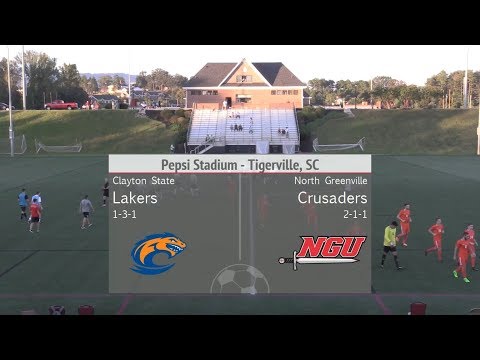 North Greenville vs. Clayton State - NGU Men's Soccer 2018 Highlights