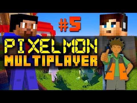 Minecraft Mods PIXELMON MULTIPLAYER - PIXELTOWN #5 with Vikkstar & Ali A (Minecraft Pokemon Mod)