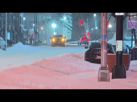 Impacto de la tormenta invernal en Nueva Jersey