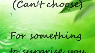 Sweet Serendipity - Lee DeWyze (Lyrics)