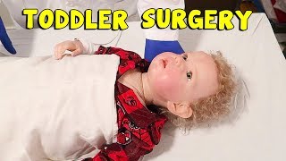 Reborn Baby Doll Surgery to Fix Toddler Reborns Floppy Head