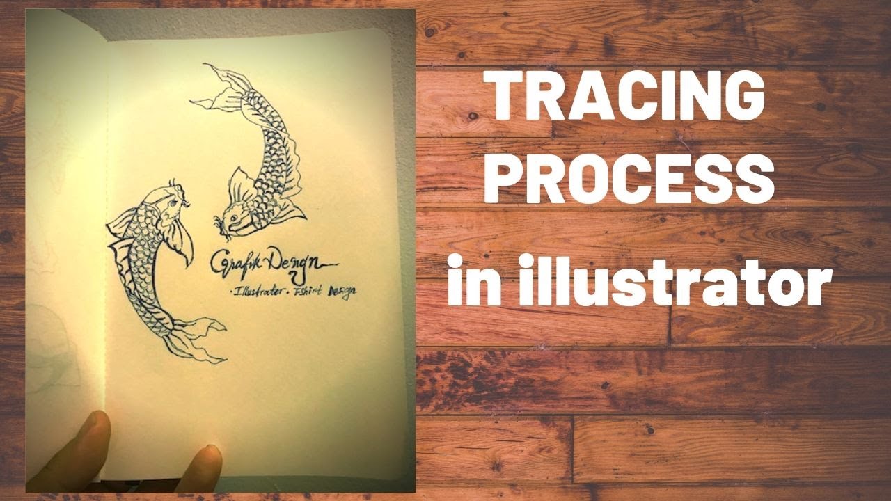 How I create vectoring of koi fish (Hand Draw and Illustrator)