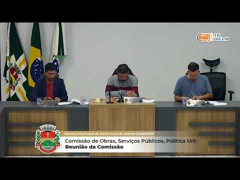 3.ª Reunião da Comissão de Obras - 08/09/2026