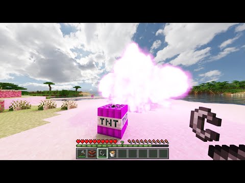 Insane TNT explosions in Minecraft!