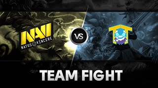 Team fight by Na'Vi vs Team Tinker @D2 Champions League S4