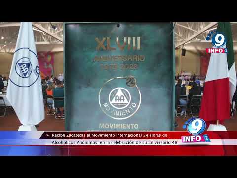 Recibe Zacatecas al Movimiento Internacional 24 Horas de Alcohólicos Anónimos