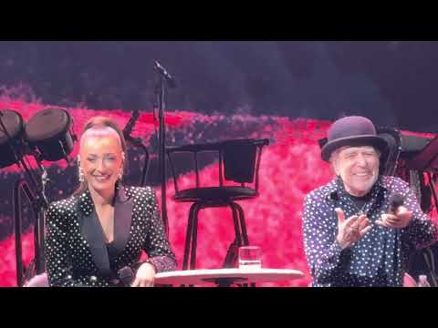 Mara Barros y Joaquín Sabina “Una canción para la Magdalena”.  Miami, 22 de febrero, 2025