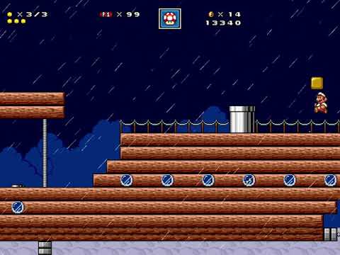 Super Mario Bros. X2 (Beta 4.4.1 HotFix): The Ultimate Expedition - World 2-Airship