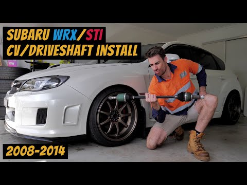Subaru WRX/STi CV/Driveshaft Replacement (08-14)