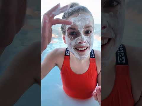 Esta é a famosa máscara de lama de sílica da Lagoa Azul 🧖‍♀️