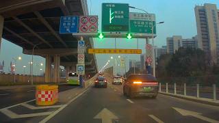 【大都会 上海を走る】 2025年10月開通の都市高速道路 軍工高架路ってどんなんかな？ (20260211)