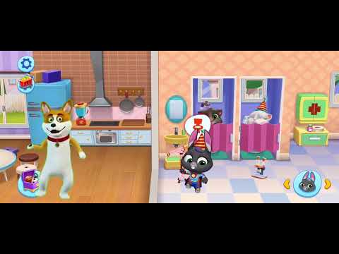 Imitate Angela in THE Bedroom MY TALKING TOM