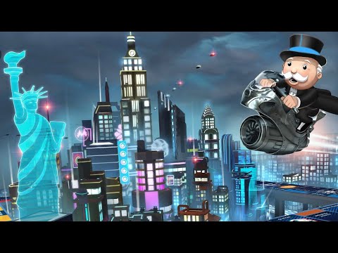 MONOPOLY - Marmalade Game Studios Exclusive 'New York 2121' Board Mowambi Goes Back To The Future - YouTube