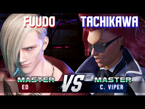 SF6 ▰ FUUDO (Ed) vs TACHIKAWA (C.Viper) ▰ High Level Gameplay