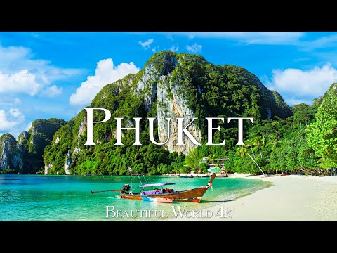 Phuket, Thailand 4K Drone Nature Film - Peaceful Piano Music - Travel Nature