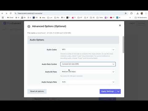 Convert WAV or MP3 Songs to 320kbps For Free With An App