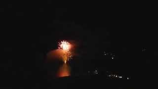 preview picture of video 'Stausee in Flammen 2013 - komplettes Feuerwerk (27.07.2013)'