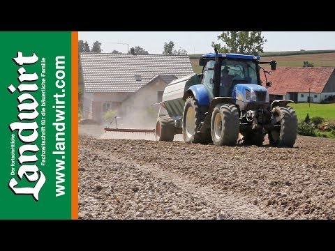 Erhaltungskalkung nach der Getreideernte