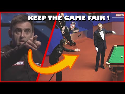 Keep the Game Fair! | Ronnie O'SULLIVAN vs Judd TRUMP | 2022 Snooker Championship Final