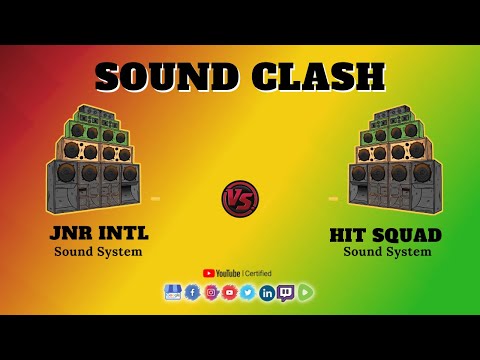 #Live #Exclusive Reggae #SoundClash Jnr Intl Sound System 🆚 Hit Squad Sound System DUB FI DUB