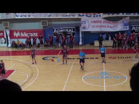 Posljednja minuta utakmice HMRK Zrinjski - RK Bosna
