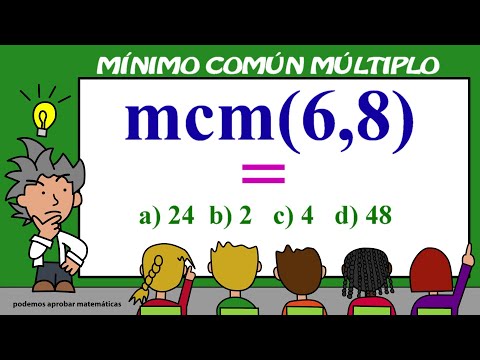 Mínimo Común Múltiplo  Super Fácil