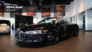 On The Lot: 2014 Audi R8 Spyder at Porsche Auto Gallery