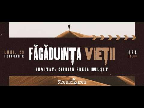 23 Februarie | Seară de tineret | Invitat: Ciprian Preda Mușat