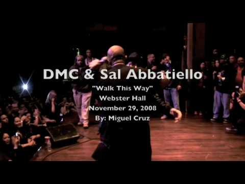 DMC of Run DMC and Sal Abbatiello of Fever Records - Walk This Way