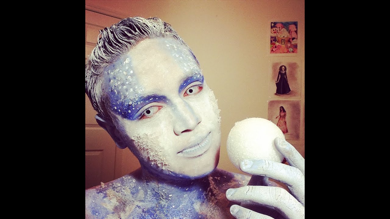 Jack Frost makeup tutorial (winter collaboration)