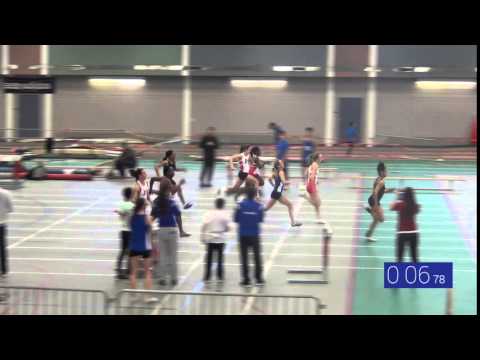 60m F - Final A - Bykovskaia-Dominique - Université McGill Rencontre ouverte MARTLET, Montréal 2015