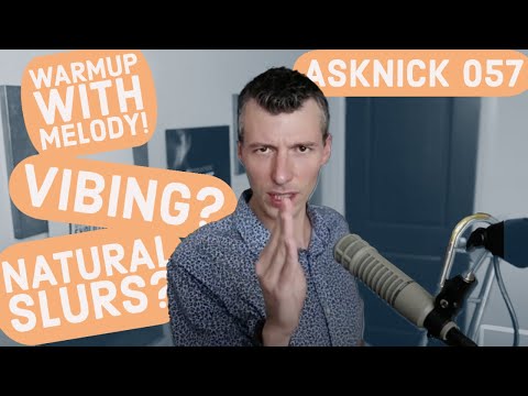 How to Warm Up using Melody? Charlie Parker Omnibook? Tongue EVERY Note! Horns? AskNick 057