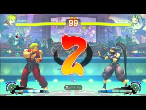 SSF4 Rank Match  KichijyojiKEN (KE)  vs  ACQUA0316 (IB)