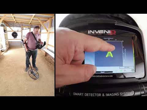 Metal Detector Gold Nokta Invenio 3D Imaging Test