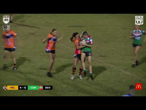 2019 IDRL Women's Open Grade Round 4 Highlights - Helensburgh Tigers vs Corrimal Cougars
