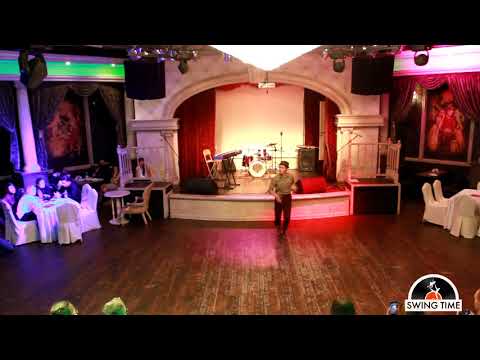 Как научиться танцевать соло джаз. Кабаре Swing Time 2017. Кирилл Родионов