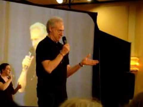 Brent Spiner at Shore Leave 35 doing his Patrick Stewart impersonation