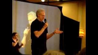 Brent Spiner at Shore Leave 35 doing his Patrick Stewart impersonation