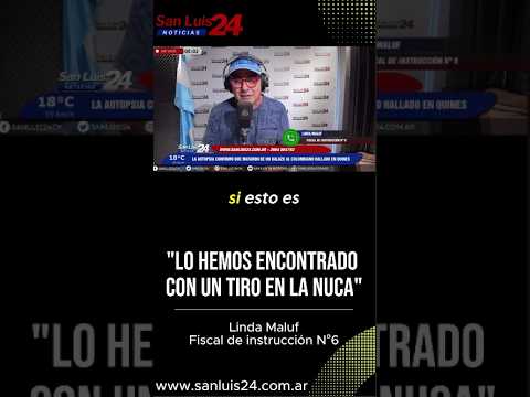 ASESINARON DE UN BALAZO AL COLOMBIANO HALLADO EN QUINES
