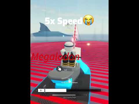 Fishing the NEW Phantom Megalodon in Fisch Roblox #fisch #roblox #fische