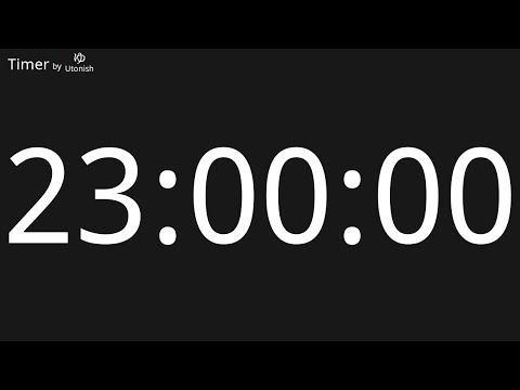 23 Hour Countdown Timer