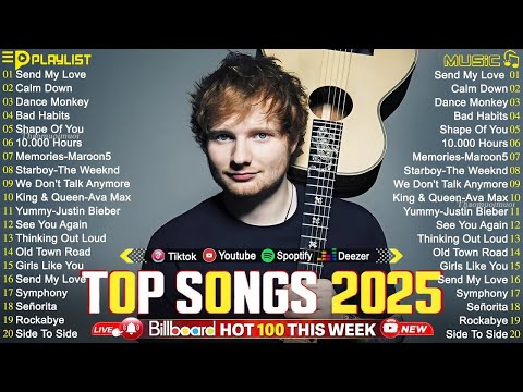 Coldplay, The Weeknd, Lady Gaga, Dua Lipa, Adele, Bruno Mars, Ed Sheeran, Maroon 5 🫧🎈 Pop Music 2025