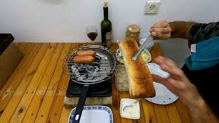 עושה על האש בבית